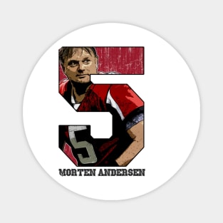 Morten Andersen Atlanta Game Magnet